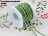 Túi 3m Dây đá đế kim loại cùng màu size 2mm