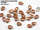 Túi 5 hạt đá giọt nước, đế trắng size đại 18*25mm 20*30mm