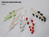 Cành pha lê giọt nước 9 hạt