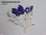 Cành pha lê giọt nước 9 hạt