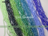 Dây pha lê thoi 2mm (170 hạt/dây)
