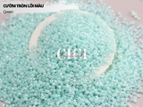 Cườm tròn đục lõi màu 2mm