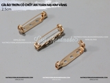 Túi 10c cài áo chốt an toàn mạ kim (KC Gold)