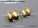 Hạt đá vàng kim đế vàng nhiều hình (Mined gold)
