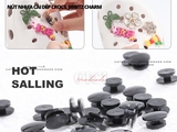 Túi 20c nút nhựa cài dép crocs, Jibbitz charm đá