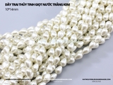 Dây ngọc trai thủy tinh giọt nước cao cấp