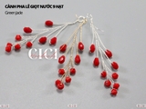 Cành pha lê giọt nước 9 hạt