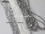 Dây pha lê thoi 2mm (170 hạt/dây)