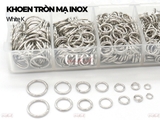 Túi 10g khoen tròn mạ inox