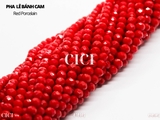 Dây pha lê bánh cam 4mm