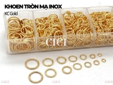 Túi 10g khoen tròn mạ inox