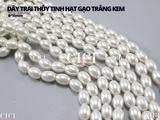 Dây trai thủy tinh hạt gạo