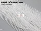 Pha lê tròn spinel 2mm
