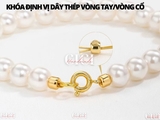 Túi 6 chiếc Khóa định vị dây thép vòng tay/vòng cổ
