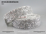 Dây đá lộn xộn đế silicon (bóc-dán)
