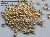 Hạt trai giả mạ kim loại xịn, bóng