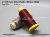 Chỉ cước màu thêu, đính nhiều màu trong không dãn size nhỏ 0.12mm
