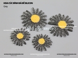 Hoa cúc mới nhất 2020 đính đá đế silicon