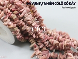 Đá vụn tự nhiên có lỗ xỏ dây