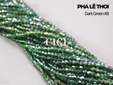 Dây pha lê thoi 4mm (90 hạt/dây)