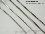 Dây đá đế kim loại