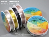 Dây kẽm trang sức Copper Wire