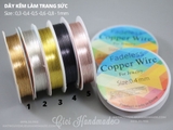 Dây kẽm trang sức Copper Wire - KC Gold
