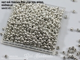 Hạt trai giả mạ kim loại xịn, bóng