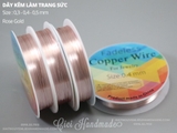 Dây kẽm trang sức Copper Wire