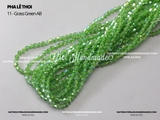 Dây pha lê thoi 4mm (90 hạt/dây)
