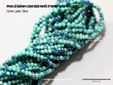 Dây Pha lê bánh cam size nhỏ 3*2mm màu hiếm