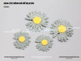 Hoa cúc mới nhất 2020 đính đá đế silicon