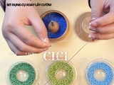 Set bát xoay lấy cườm (gỗ)