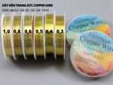 Dây kẽm trang sức Copper Wire 200g - Cuộn lớn KC Gold