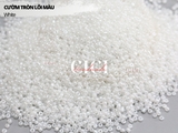 Cườm tròn đục lõi màu 2mm