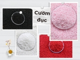 Cườm tròn sứ đục 1,5mm 2mm 3mm