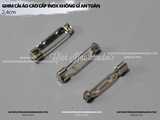 Set 10c - Ghim cài áo cao cấp inox không gỉ