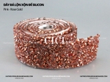 Dây đá lộn xộn đế silicon (bóc-dán)