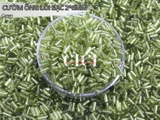 Cườm trúc lõi bạc dài 2*6mm