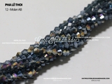 Dây pha lê thoi 4mm (90 hạt/dây)