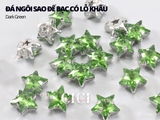 Đá ngôi sao năm cánh đế kim loại