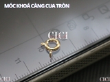 Móc khoá càng cua tròn làm vòng