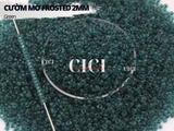 Cườm mờ frosted 2mm