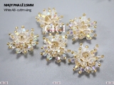 Nhụy pha lê chùm cỡ 2.5cm 1.5cm