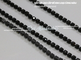 Túi 3m Dây đá đế kim loại cùng màu size 2.5mm