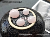 Túi 5-10 Hạt nửa resin hồng đá quý