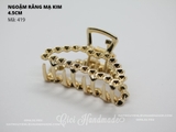 Ngoặm răng mạ kim