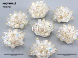 Nhụy pha lê chùm cỡ 2.5cm 1.5cm