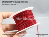 Túi 3m Dây đá đế kim loại cùng màu size 2.5mm
