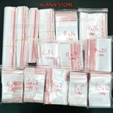 Túi zip chỉ đỏ
